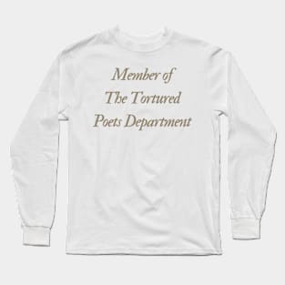 the tortured poets department Long Sleeve T-Shirt